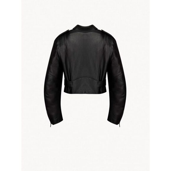 Saint Laurent Women Leather Jacket - Picture 3 of 3